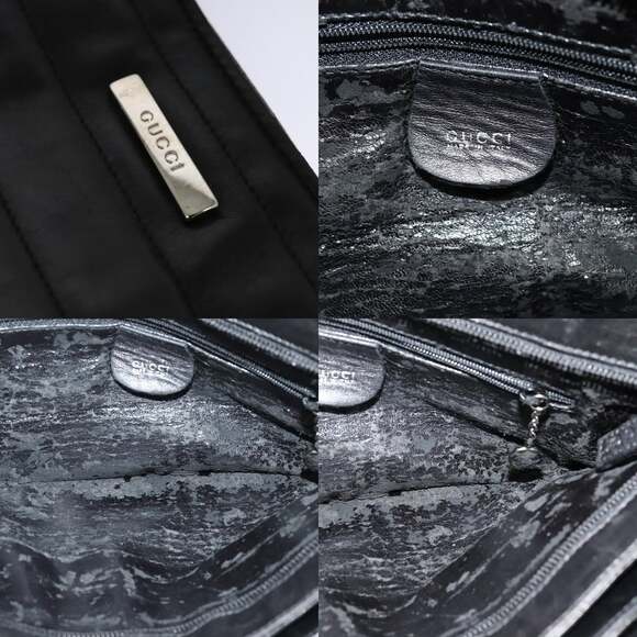 GUCCI Hand Bag Leather Black - Picture 11 of 13